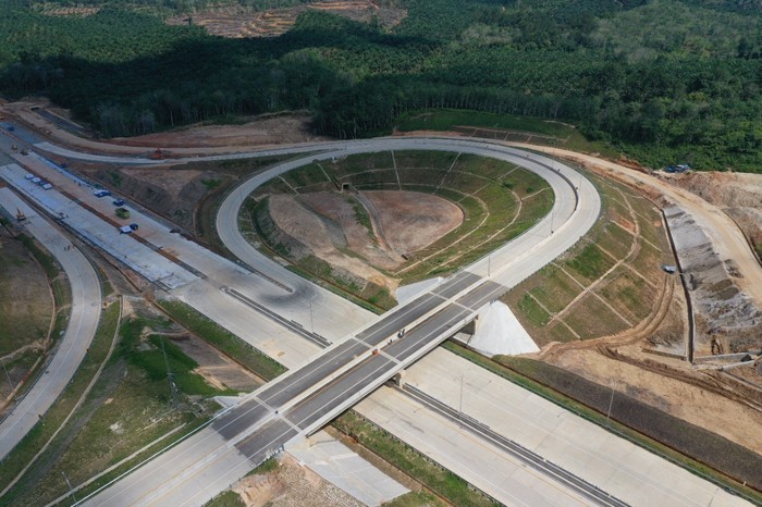 Tol Bangkinang-Koto Kampar Capai 73,6 Persen