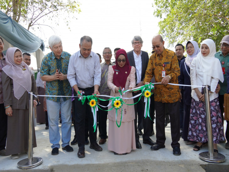 Wakil Bupati Kampar Dr Misharti Hadiri Soft Launching Kebun Raya Universitas Pahlawan