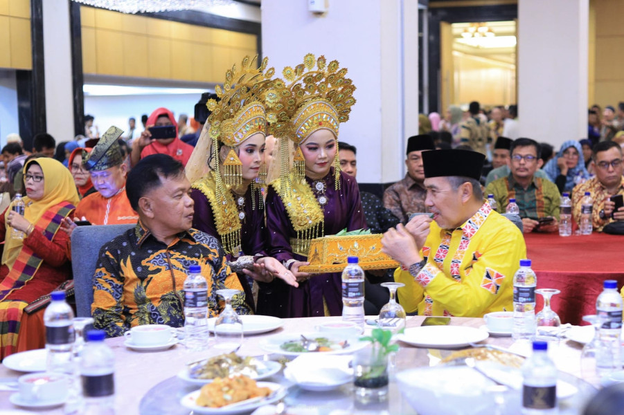 Halalbihalal Masyarakat Meranti di Pekanbaru, H. Asmar : Mari Bersatu, Insyaallah Meranti Maju  PEKA
