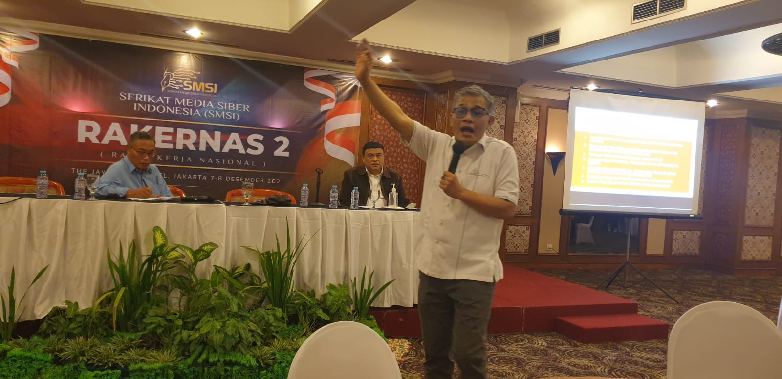 Budiman Sudjatmiko Bicara Soal Revolusi Teknologi di Depan Pimpinan Perusahaan Pers Se-Indonesia 