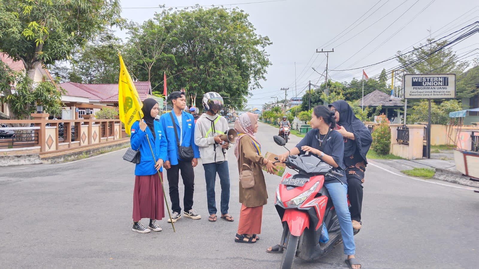 Aksi Peduli Sesama,  PC PMII Kepulauan Meranti Turun Galang Dana Untuk Gempa di Cianjur
