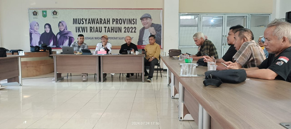 Terkait Persoalan di PWI Pusat Rapat Pleno PWI Riau Minta Dilaksanakan KLB