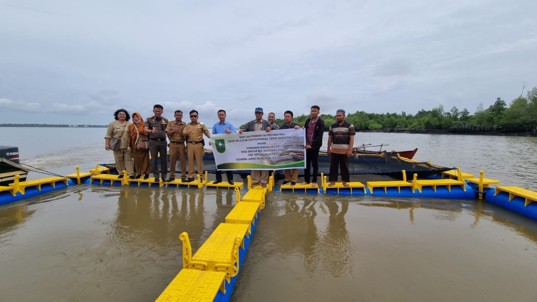 Mantab 8 KJA dari Provinsi Riau di Terima Meranti
