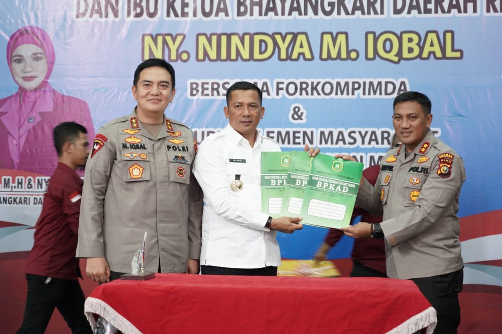 Bupati Meranti HM Adil Temu Ramah Bersama Kapolda Riau Irjen Pol Mohammad Iqbal 