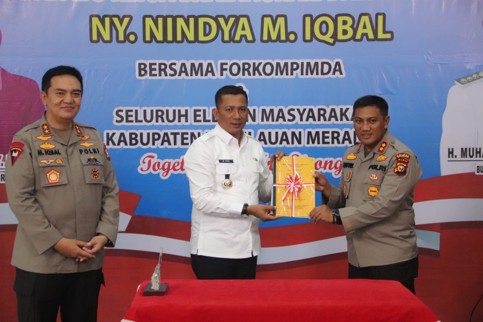 Ramah-tamah dengan Kapolda Riau, Pemkab Meranti Dukung Penuh Program Kepolisian