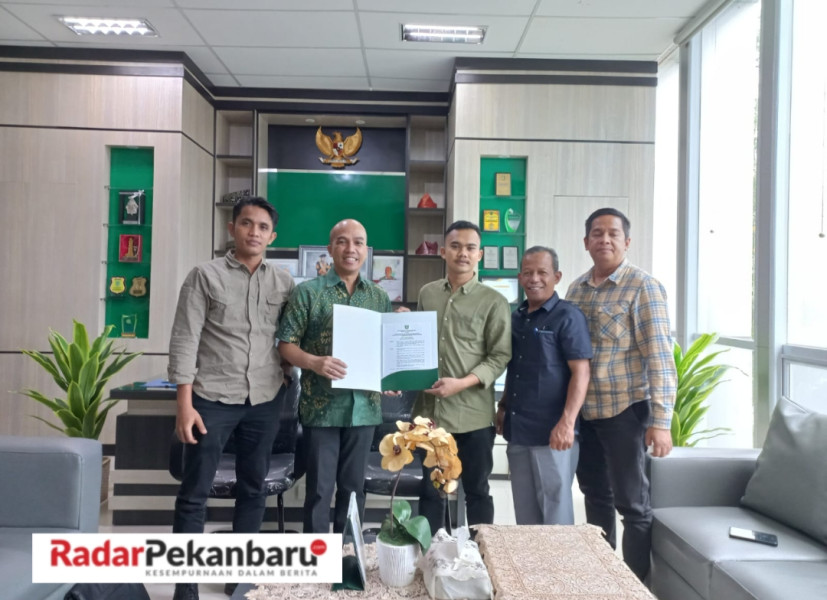 Taufik Hidayat terpilih sebagai PJ Presiden Mahasiswa UIR