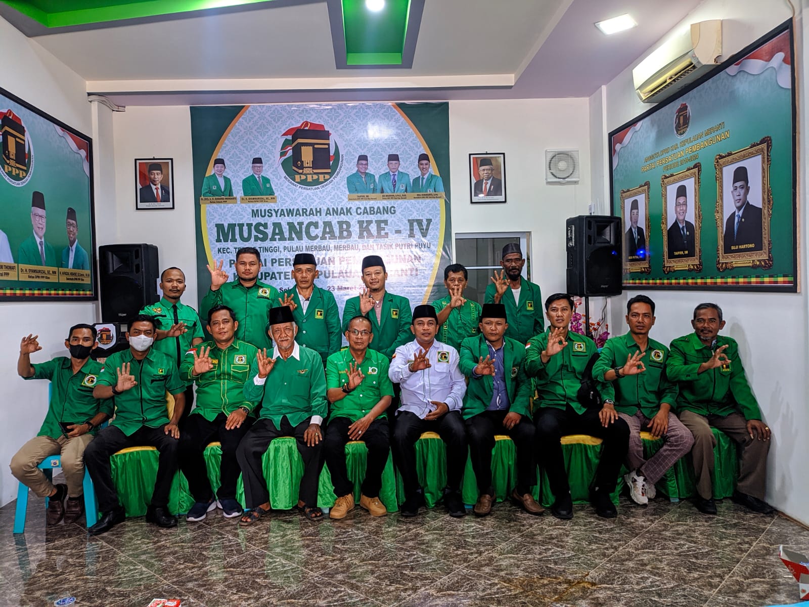 Musancab Ke- IV DPC Partai PPP  Meranti berjalan Sukses.