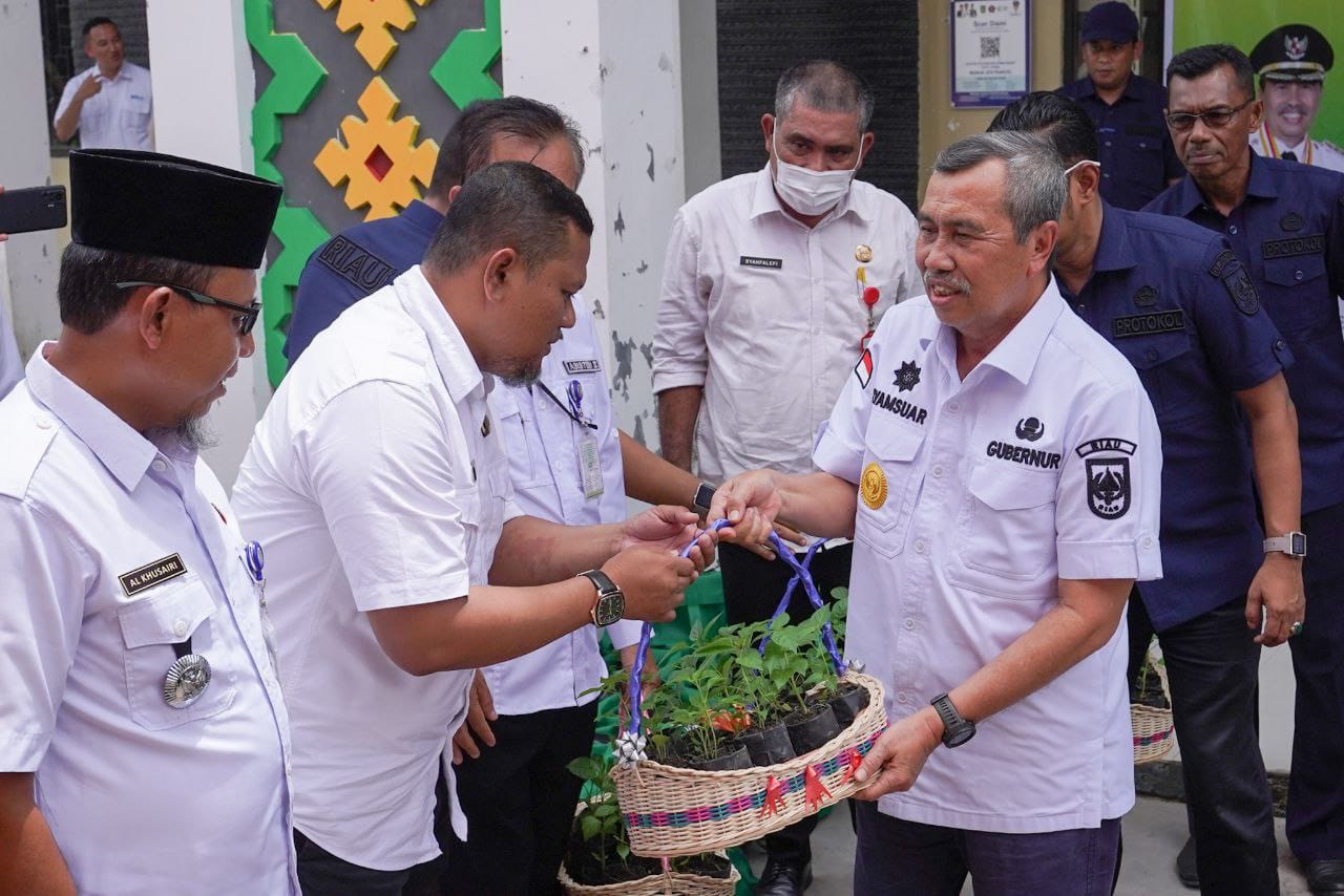 Gubri Syamsuar Gencarkan Gerakan Tanam Cabe