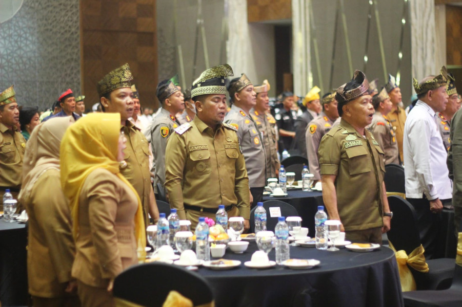 Plt Bupati Asmar Ikuti Deklarasi Pemilu Damai 2024