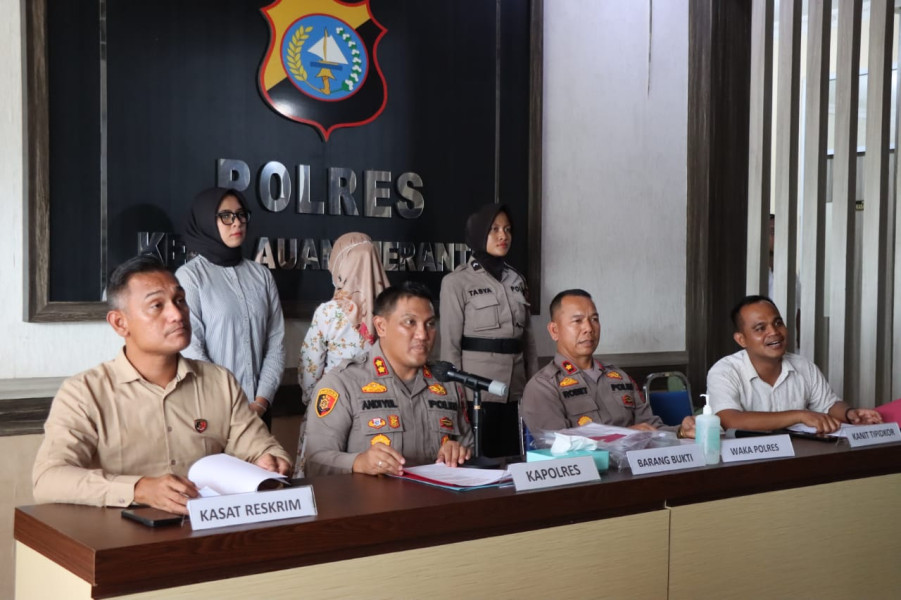 Polres Meranti Ungkap Dugaan Penyelewengan Ratusan Juta Rupiah Dana UED-SP Pelantai Mandiri