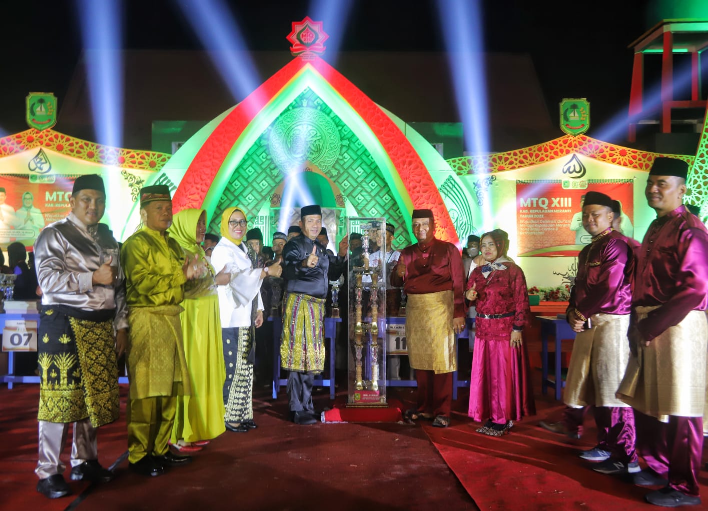 Ribuan masyarakat hadiri Penutupan MTQ ke 13 Kabupaten Kepulauan Meranti