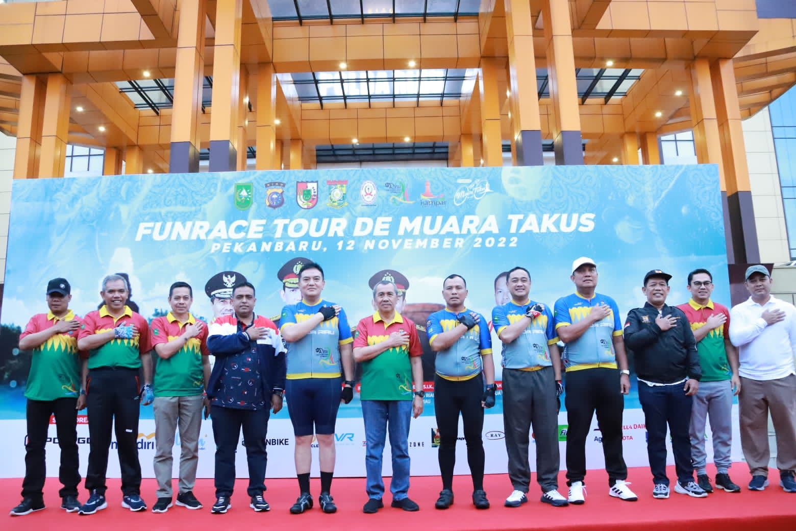 Buka Iven Tour de Muara Takus, Kapolda Riau Irjen Moh Iqbal : Tonggak Bangkitnya Ekonomi dan Pariwis