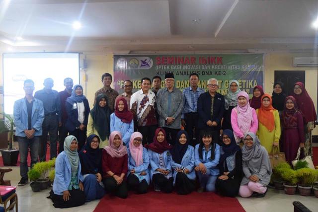 Seminar IbIKK Klinik Analisis DNA 2017 Universitas Riau, Dihadiri Sejumlah Pakar