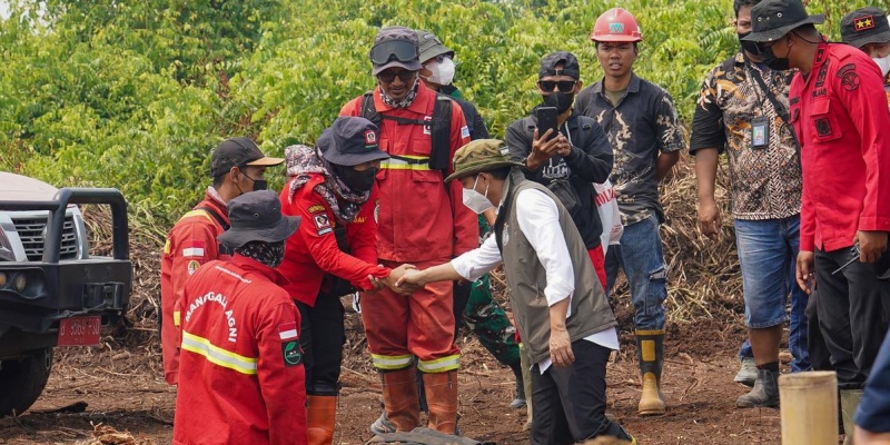 Penanganan Karhutla di Riau Jadi Contoh yang Baik