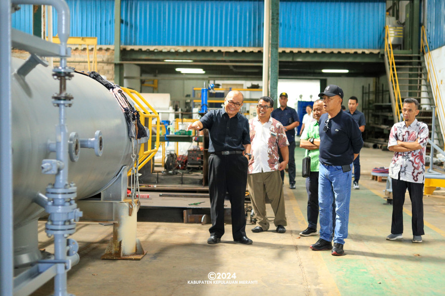 Cari Peluang Investasi, Plt Bupati Asmar Undang PT Roteq ke Meranti