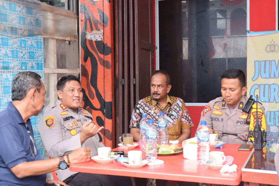 Jumat Curhat bersama Pemuda Pancasila, Kapolres Meranti : Bantu Kami Jaga Kamtibmas
