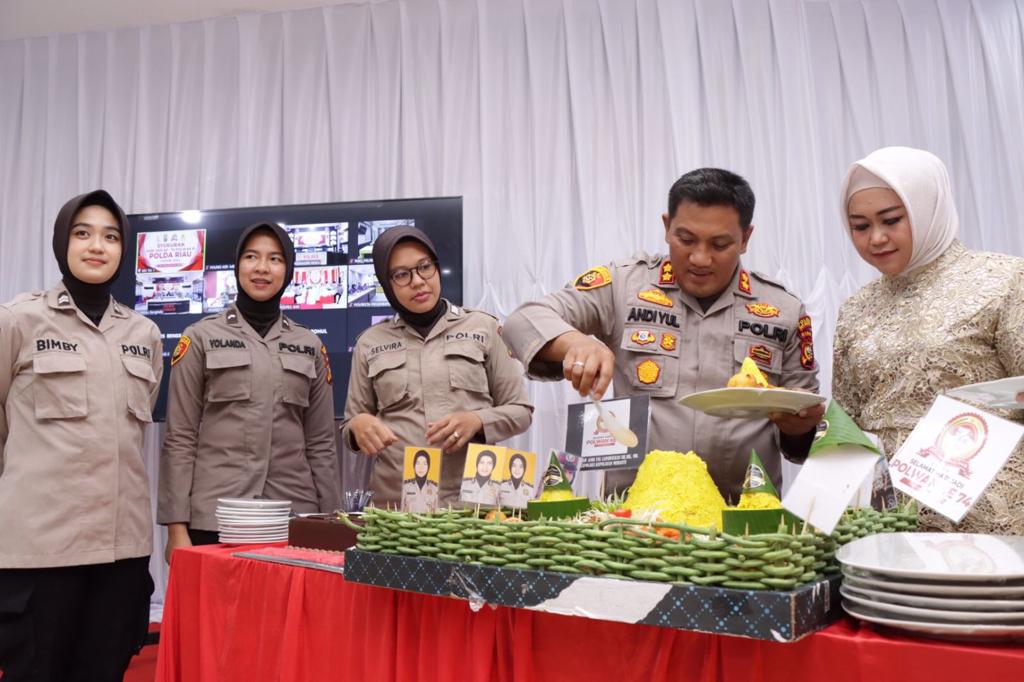 Polres Meranti Gelar Syukuran hari jadi ke-74 Polwan RI