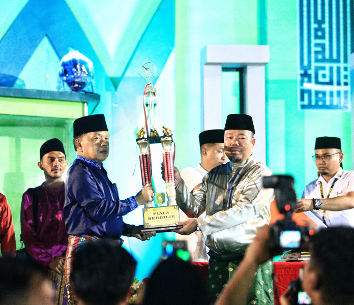 Rangsang Barat Juara Umum MTQ ke-14 Kepulauan Meranti