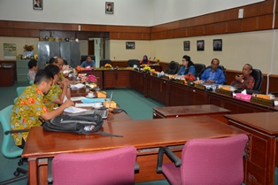 Advetorial -Hearing Komisi C dengan BPKAD Provinsi Riau