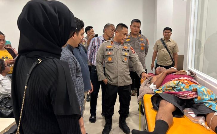 Bentrok Antara Perusahaan Dan Warga Desa Balam Sempurna, 7 Orang Luka-Luka
