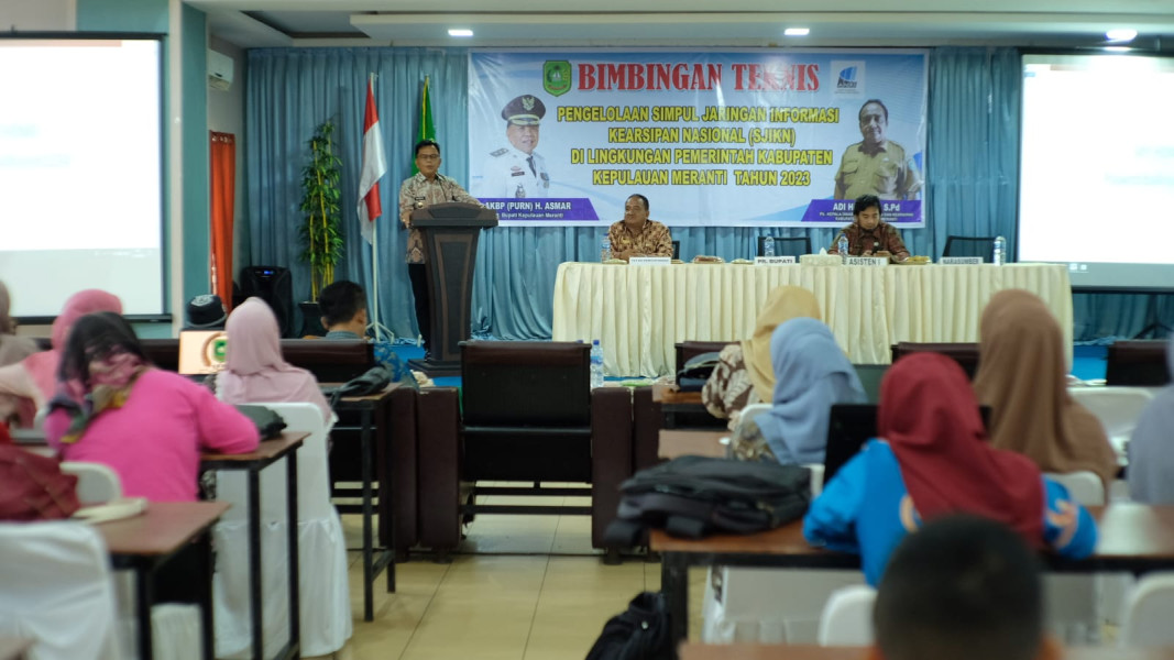 Buka Bimtek SJIKN Oleh Plt Bupati H.Asmar
