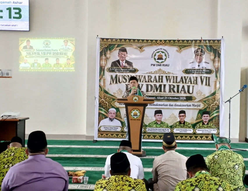 Pemprov Riau Dorong DMI Riau Jadikan Masjid Pusat Pemberdayaan Ekonomi Umat