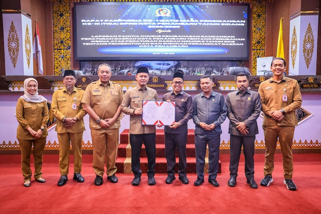 DPRD Pekanbaru Setujui Penambahan Dua OPD Baru, Fokus Ekraf dan Perikanan
