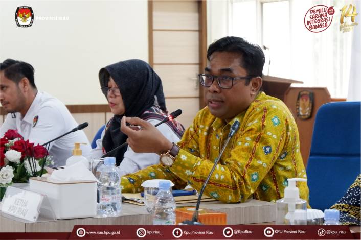 Persiapan Logistik Pemilu , Ketua KPU Riau Berharap Tidak Ada Kekurangan