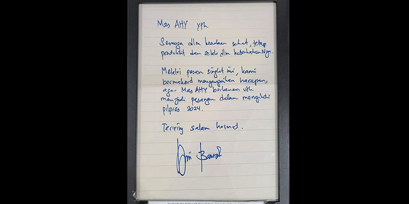 Begini Bunyi Surat Anies yang Diungkit Demokrat