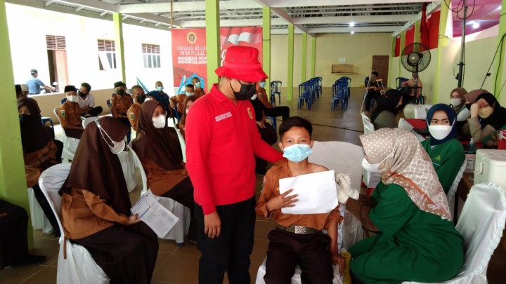 BIN Daerah Riau Kembali Vaksinasi Secara Dor To Door