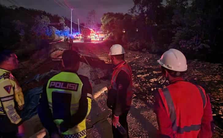 Jalan Lintas Riau-Sumbar Amblas, Sistem Buka Tutup Diberlakukan