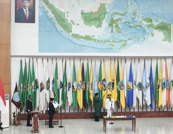 Mendagri Lantik Rahman Hadi jadi Pj Gubernur Riau Gantikan SF Hariyanto