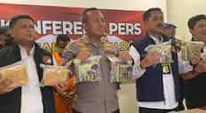 Polda Riau Gagalkan Peredaran 14,32 Kg Sabu Senilai Rp14,3 M