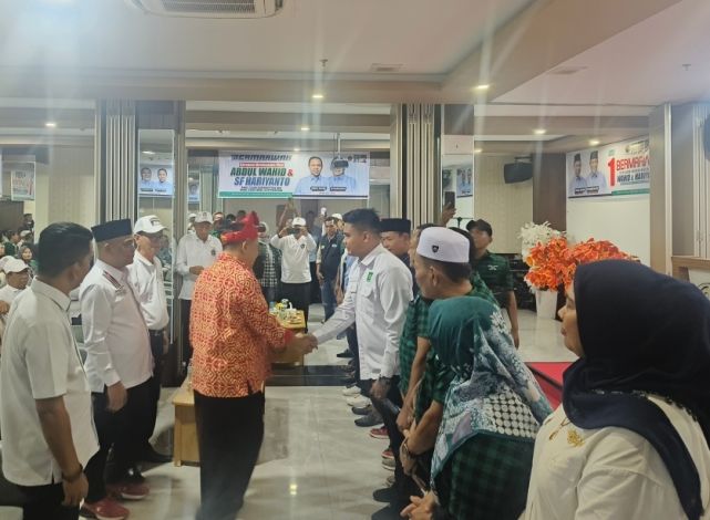 Kukuhkan Tim Koalisi Dumai dan Belasan Relawan, Ini Pesan Cawagub Riau Nomor 1