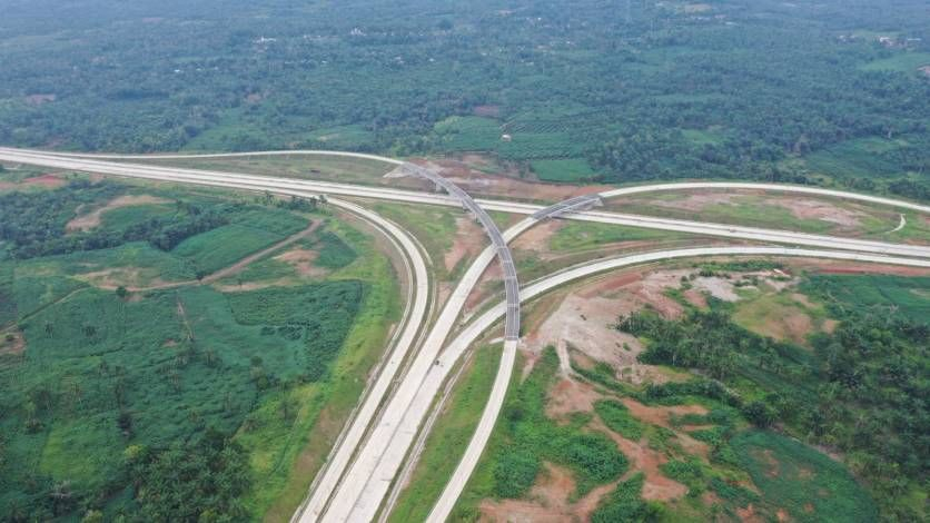 Hubungkan Dua Ruas Utama, Progres Tol Lingkar Pekanbaru 71 Persen