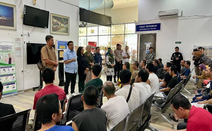 73 Pekerja Migran Indonesia Tiba Di Pelabuhan Dumai