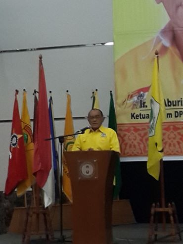 Aburizal Bakri Kukuhkan Terduga Kasus Korupsi SKK Migas Jadi Ketua DPD Golkar Riau