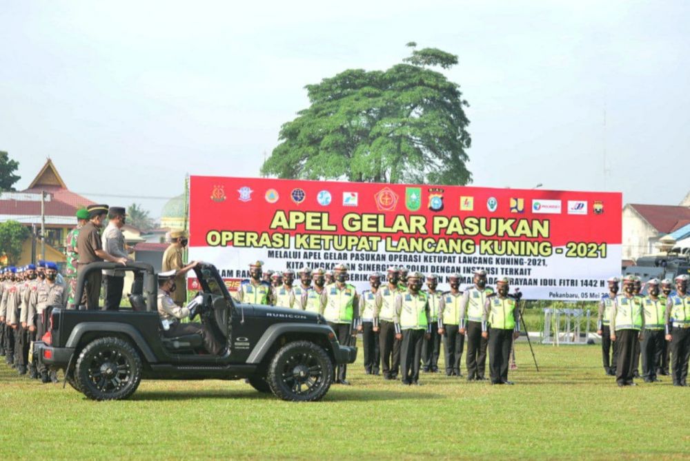 Kapolda Riau: Kami Bertugas Sesuai Instruksi