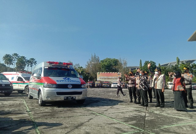 Satgas Covid-19 Riau Jemput 455 Masyarakat yang Jalani Isolasi Mandiri