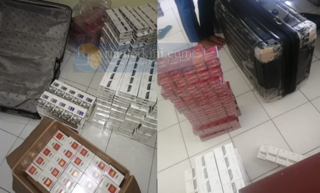Bea Cukai Bengkalis Gempur Rokok Ilegal