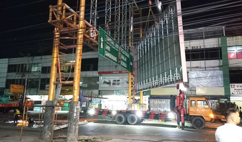 Pemko Pekanbaru Tunggu Pemilik Bando Ambil Hasil Pemotongan