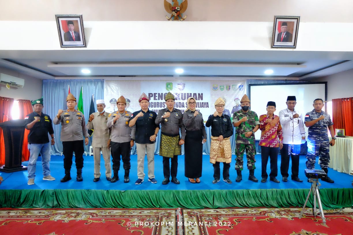 Pengurus Pemuda Sriwijaya Cabang Kepulauan Meranti 2022-2026 di Kukuhkan. 