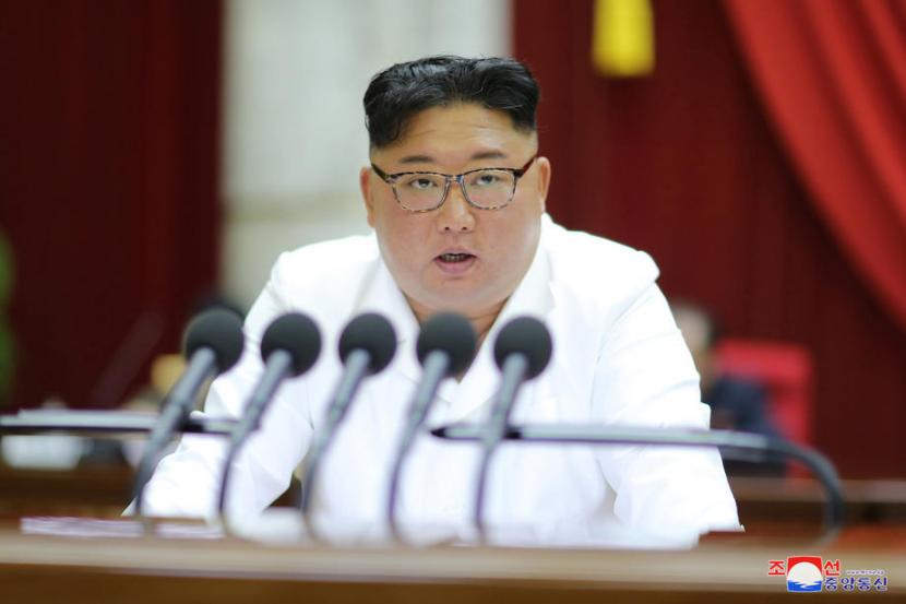 Trump Ogah Komentari Kabar Munculnya Kim Jong Un
