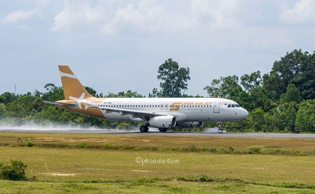 Super Air Jet Buka Rute Pekanbaru - Semarang, Terbang Dua Kali Seminggu