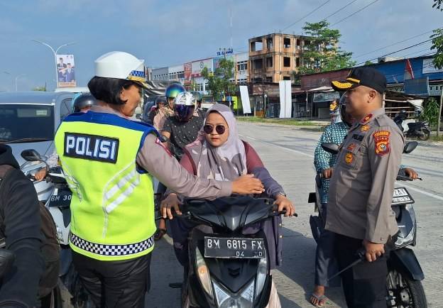 Tekan Pelanggaran Belum Tercakup ETLE, Satlantas Pekanbaru  Berlakukan E-Tilang