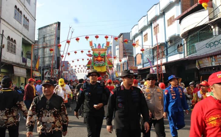 Brimob Polda Riau Siap Amankan Festival Bakar Tongkang 2025 Di Rohil