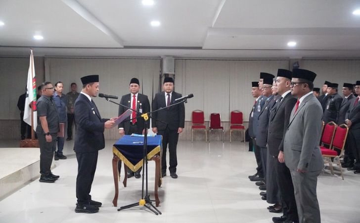 Wali Kota Pekanbaru Lantik Enam Pejabat Eselon III, Ini Nama-Namanya