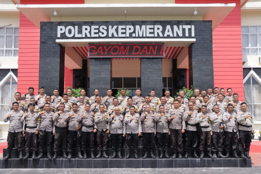 Polres Meranti Terima Asistensi Supervisi Bhabinkamtibmas dari Dit Binmas Polda Riau