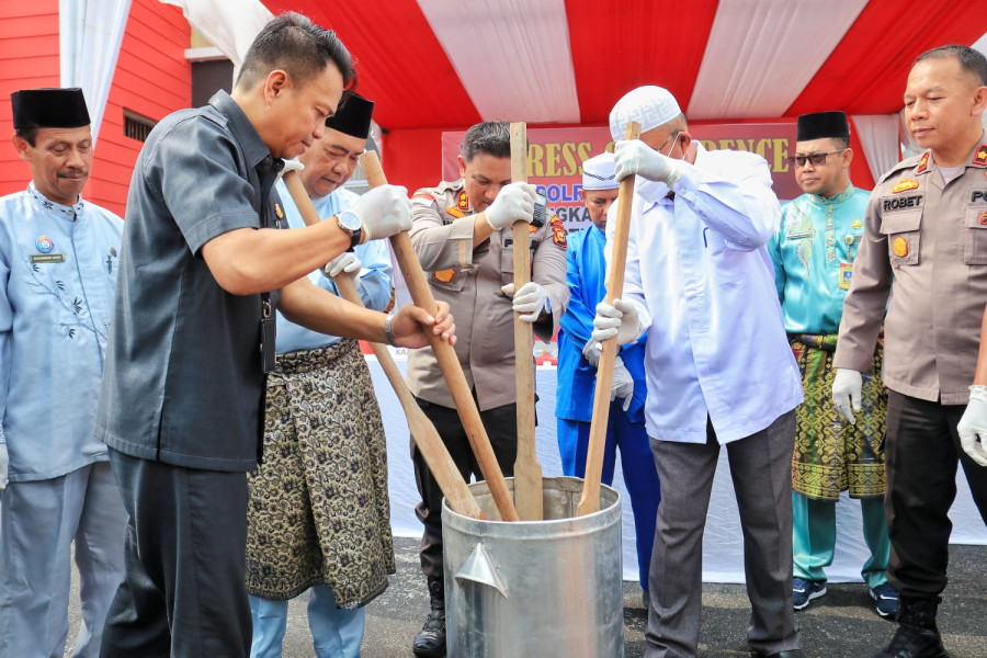 Tangkap dan Musnahkan 4 Kilogram Sabu, Pemkab Meranti Apresiasi Polres Meranti
