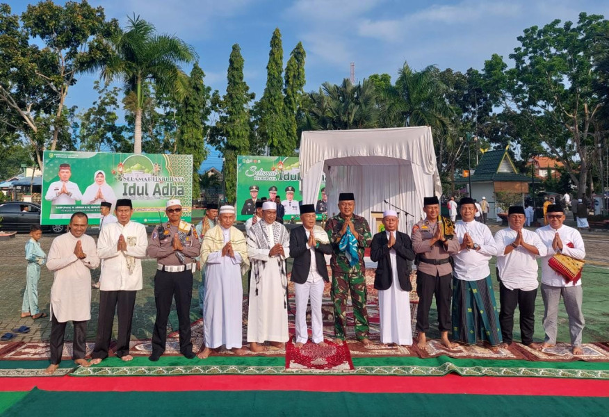 Amankan Salat Idul Adha 1444 Hijriyah, Polres Meranti Kerahkan Ratusan Personel